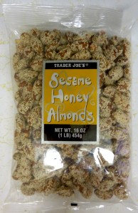 TJs Sesame Honey Almonds